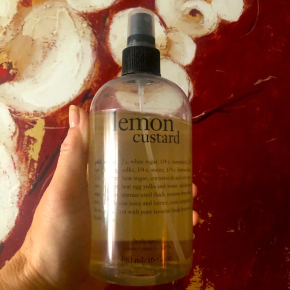 Philosophy Lemon Custard Body Spray 16oz - Picture 2 of 5